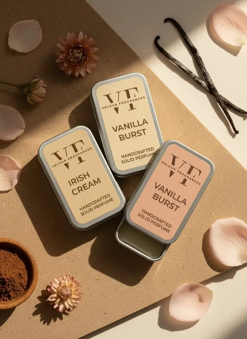 The Glow Girl Trio - Set Of 3 Solid Perfumes For Women