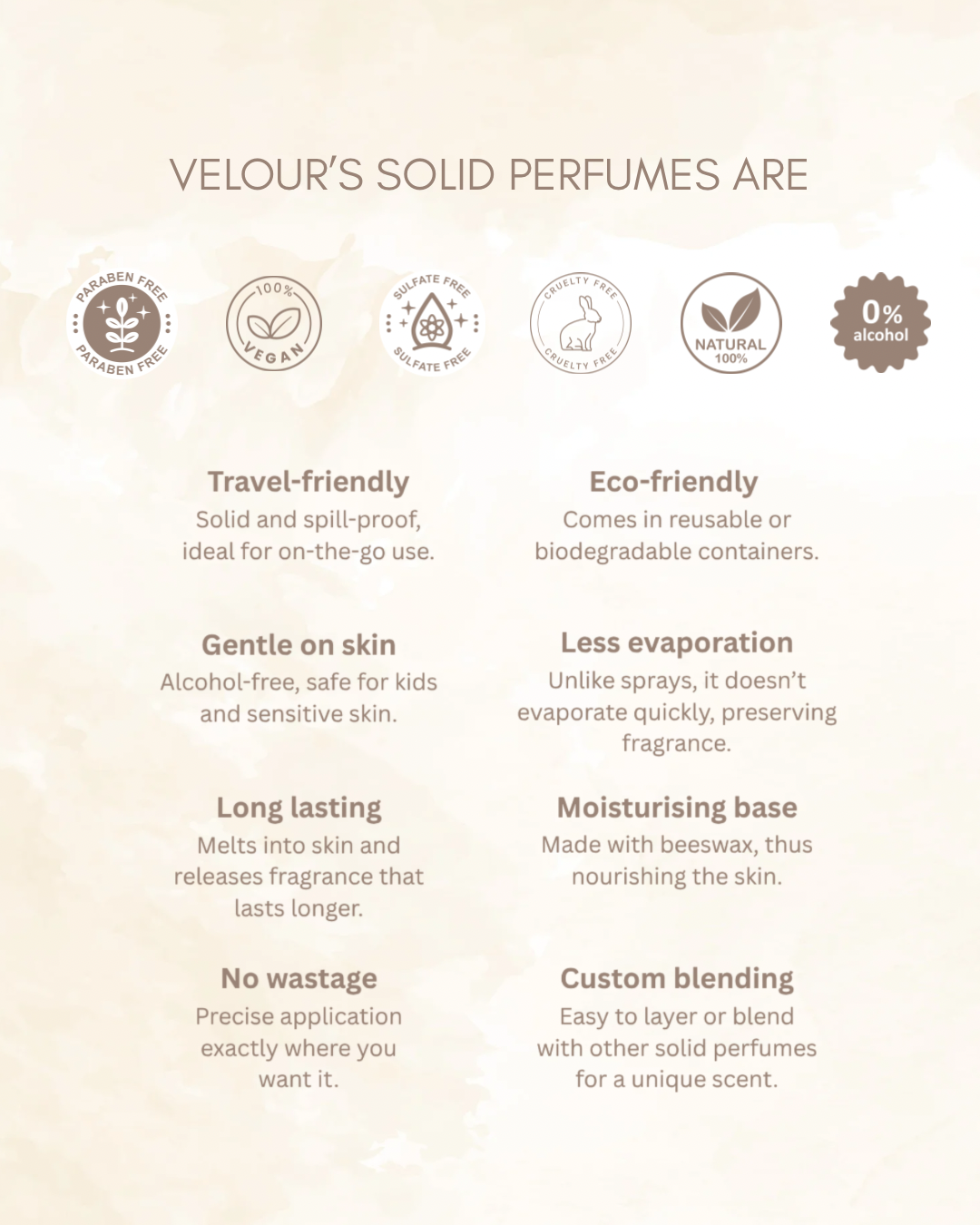 Bloom & Beyond - Set of 4 Solid Perfumes for Women