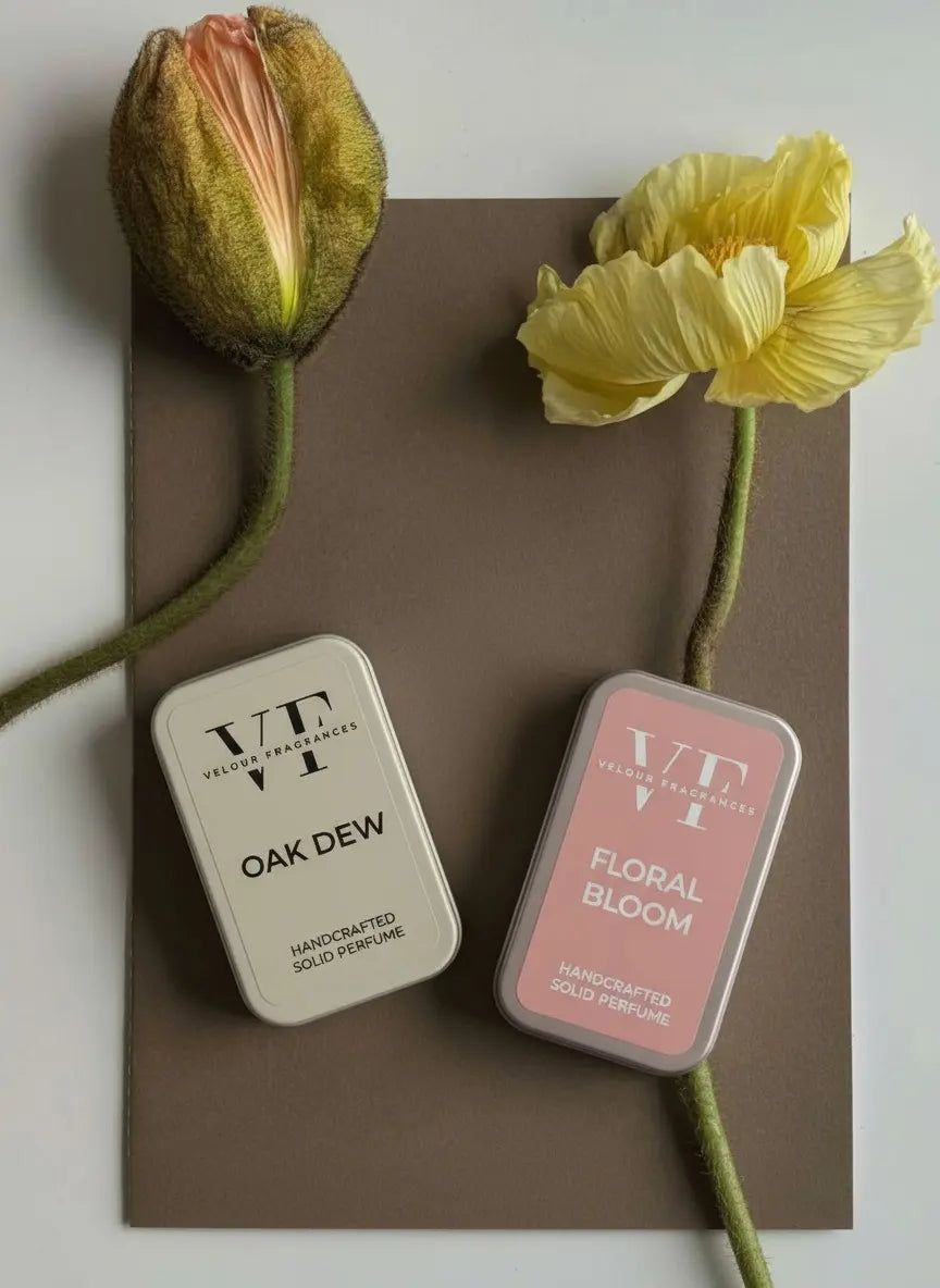 Oak Dew and Floral Bloom - Set Of 2 for Him and Her