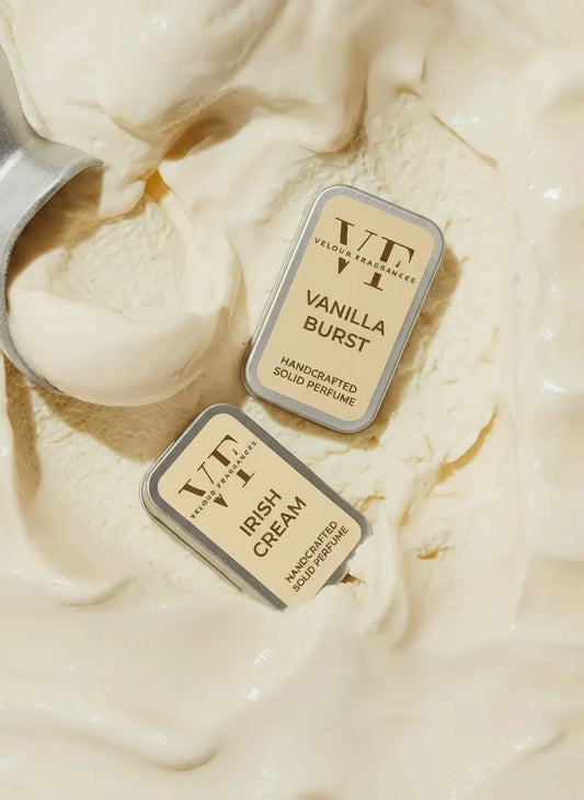 Vanilla Burst and Irish Cream - Set Of 2 Solid Perfumes For Women