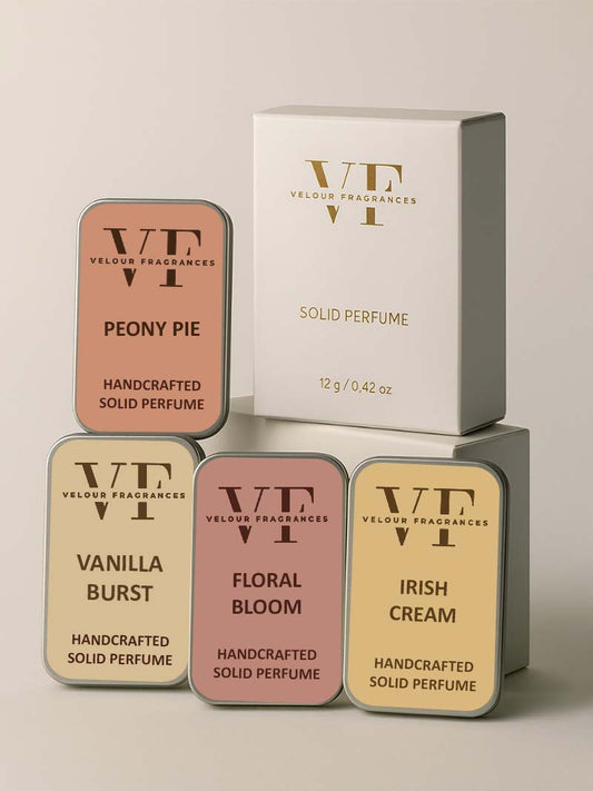 Bloom & Beyond - Set of 4 Solid Perfumes for Women
